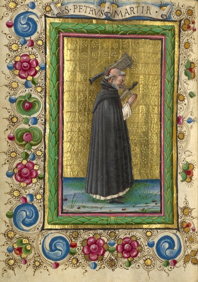 Saint Peter Martyr by Taddeo Crivelli